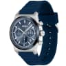 Hugo Boss Candor Chrono Men's Watch 1514243 Blue Dial Blue Silicone Strap - image 4
