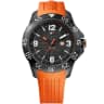 Tommy Hilfiger Cole Men's Black Dial Orange Rubber Watch 1790985 - image 5