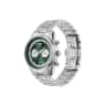 Emporio Armani Racer AR11637 Men's Green Dial Chronograph Watch – Silver Stainless Steel - image 4