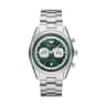 Emporio Armani Racer AR11637 Men's Green Dial Chronograph Watch – Silver Stainless Steel - image 5
