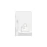 Armani Exchange Embossed Logo Off White Tote Bag XW001576AF15774 - image 1