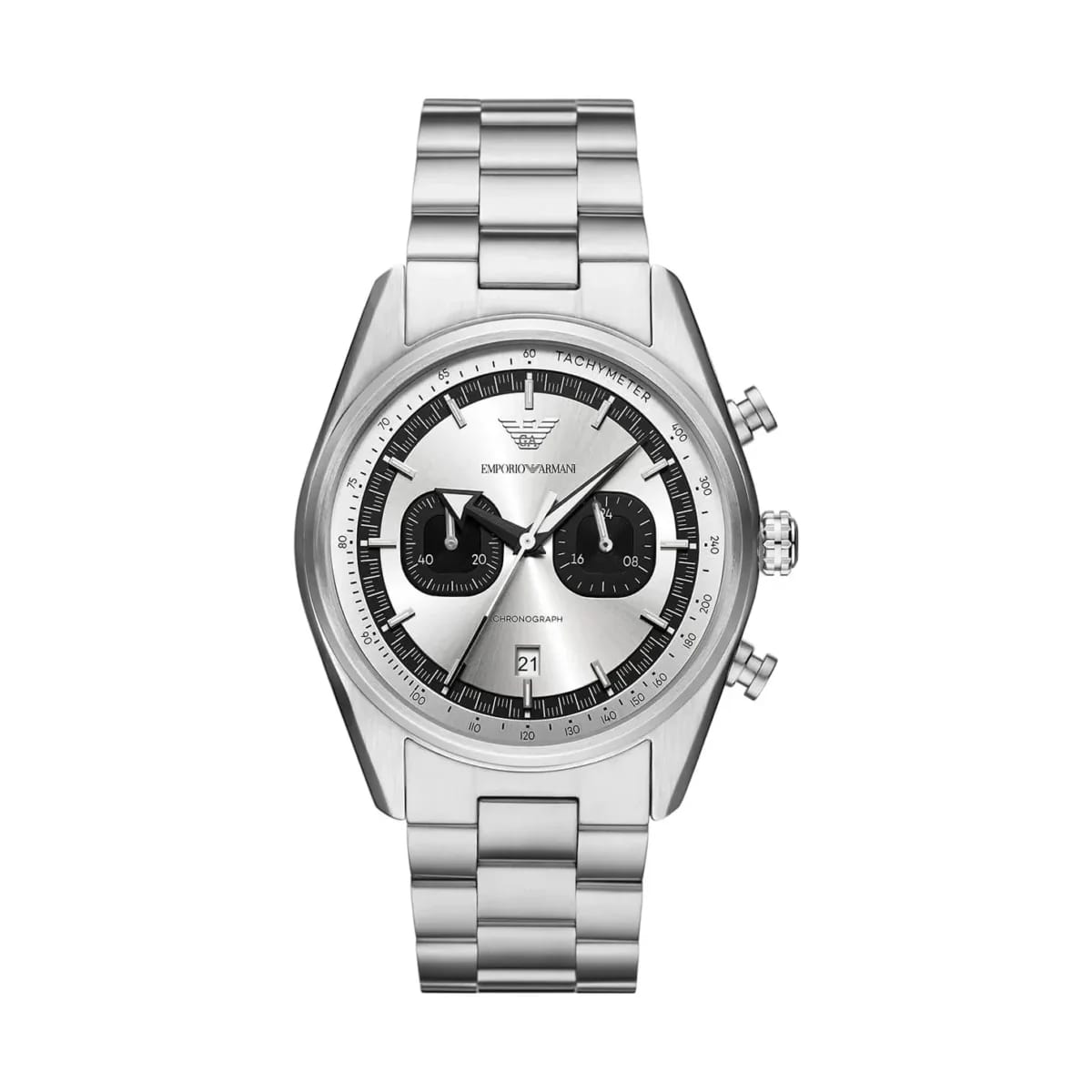 Emporio Armani Racer AR11636 Men's Silver Chronograph Watch