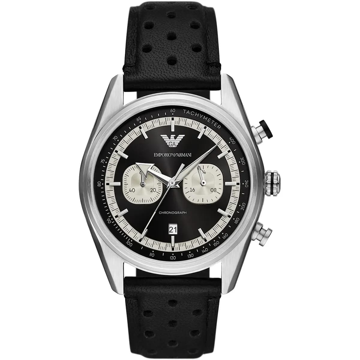 Emporio Armani Racer AR11635 Men's Black Chronograph Watch