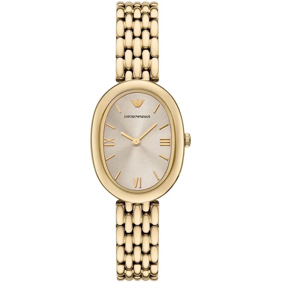 Emporio Armani Women's Two-Hand Gold-Tone Stainless Steel Watch (Model: AR11707)