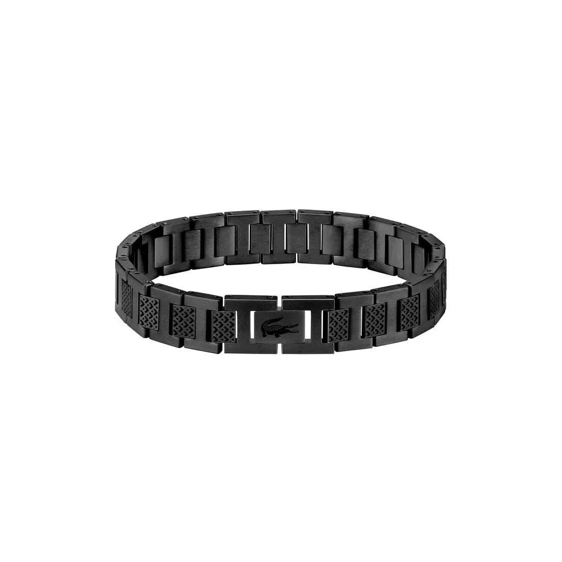 Black Steel Metropole "L" Bracelet - 2040119