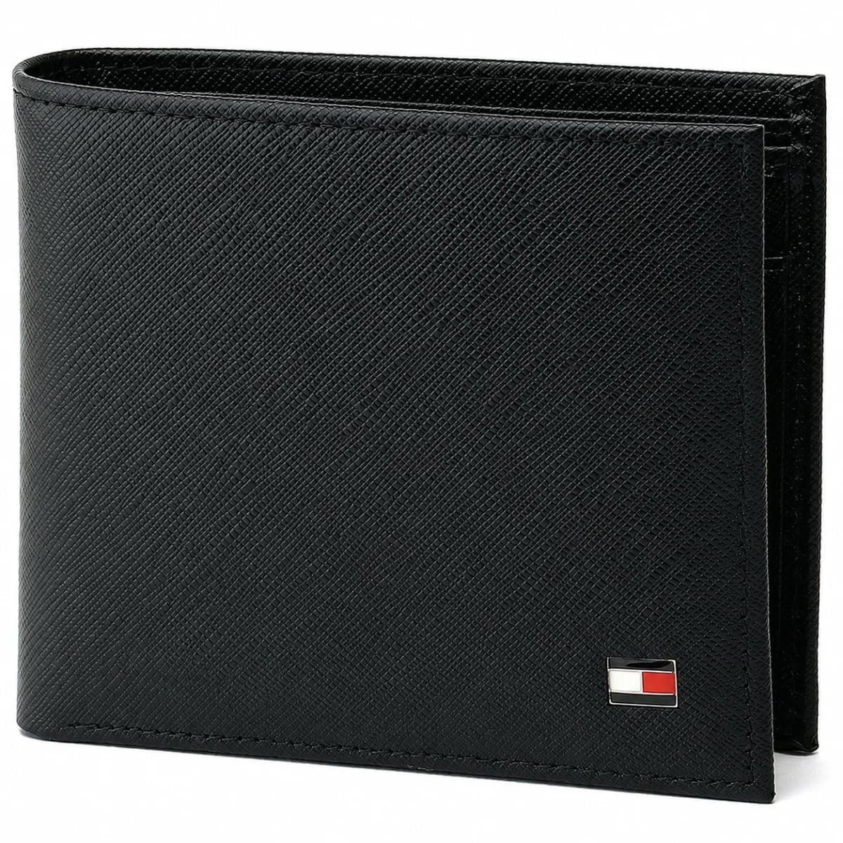 tommy hilfiger wallet for men black
