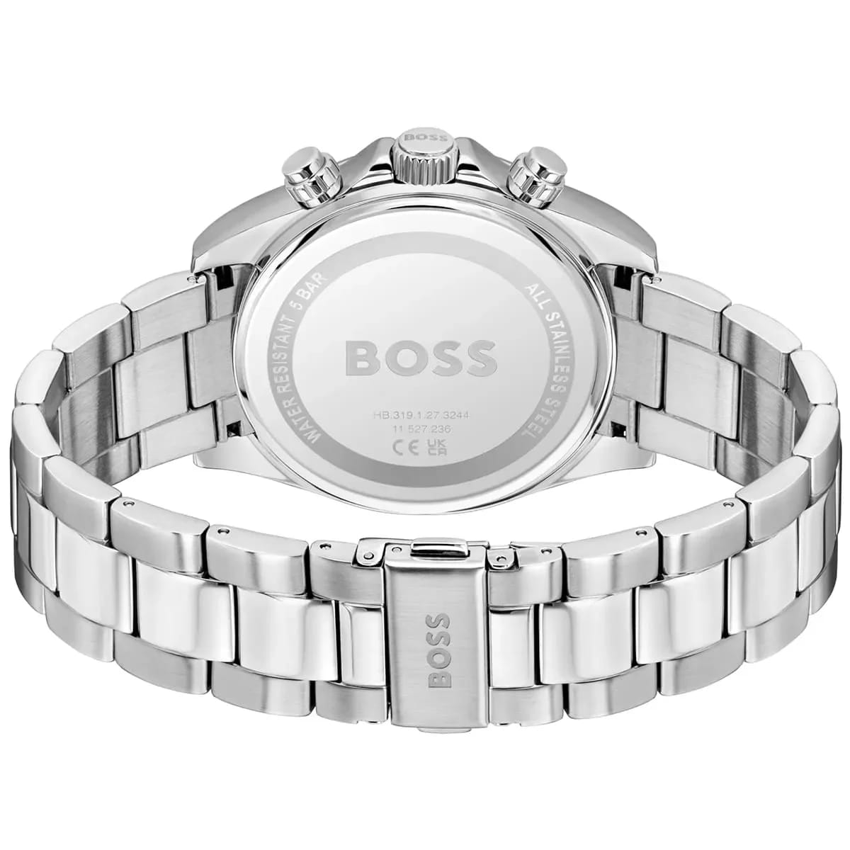 Hugo Boss Watch For Men Silver belt &Green dial 1514268 - image 3