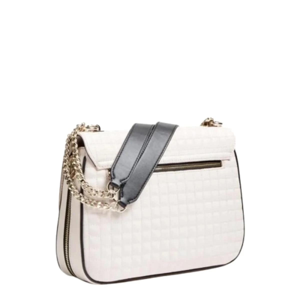 GUESS Assia Quilted Off White Crossbody Bag HWQG8499210-STO - image 1