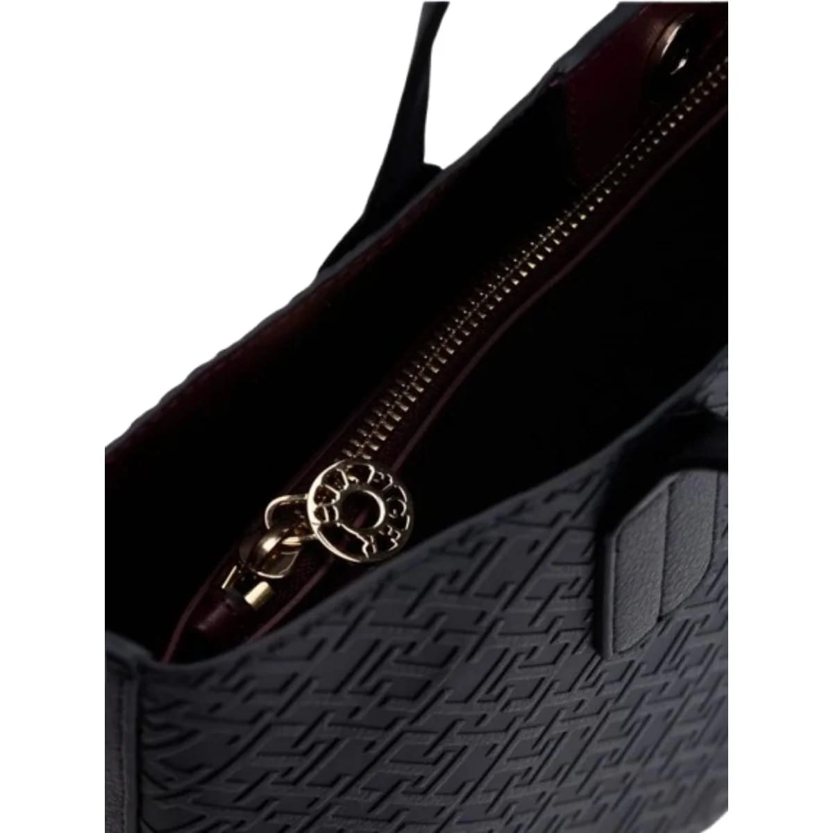 Tommy Hilfiger Icon TH Monogram Black Tote Bag AW0AW18724BDS - image 3