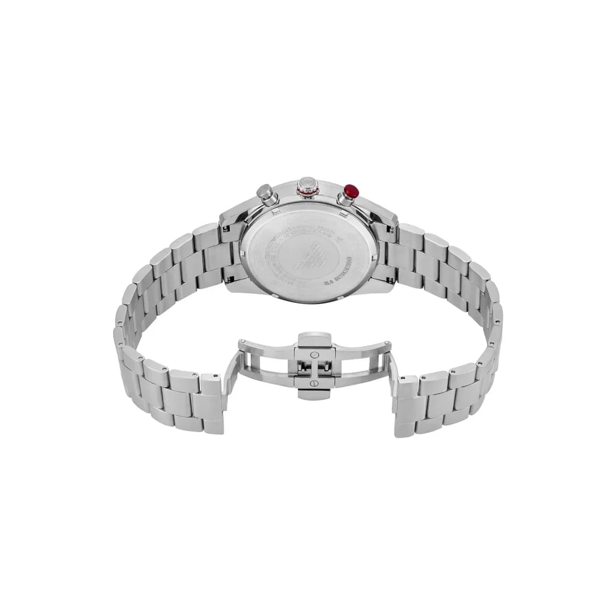 Emporio Armani Racer AR11676 Men's Chronograph Watch – Blue Dial & Silver Stainless Steel - image 4