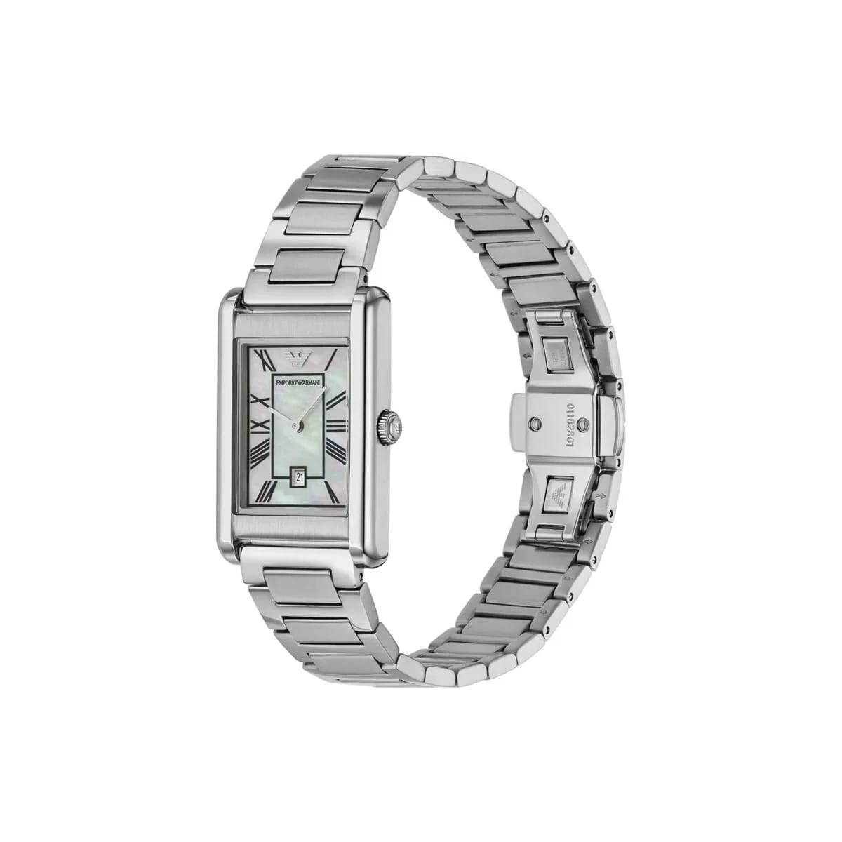 Emporio Armani Gino AR11664 Men's Watch – Mother of Pearl Dial & Silver Stainless Steel - image 4