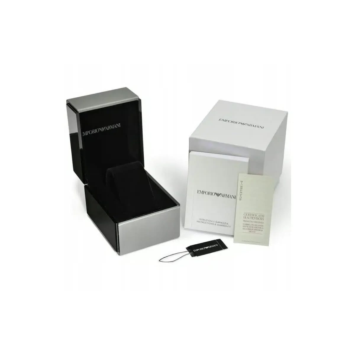 Emporio Armani Racer AR11636 Men's Silver Chronograph Watch - image 1