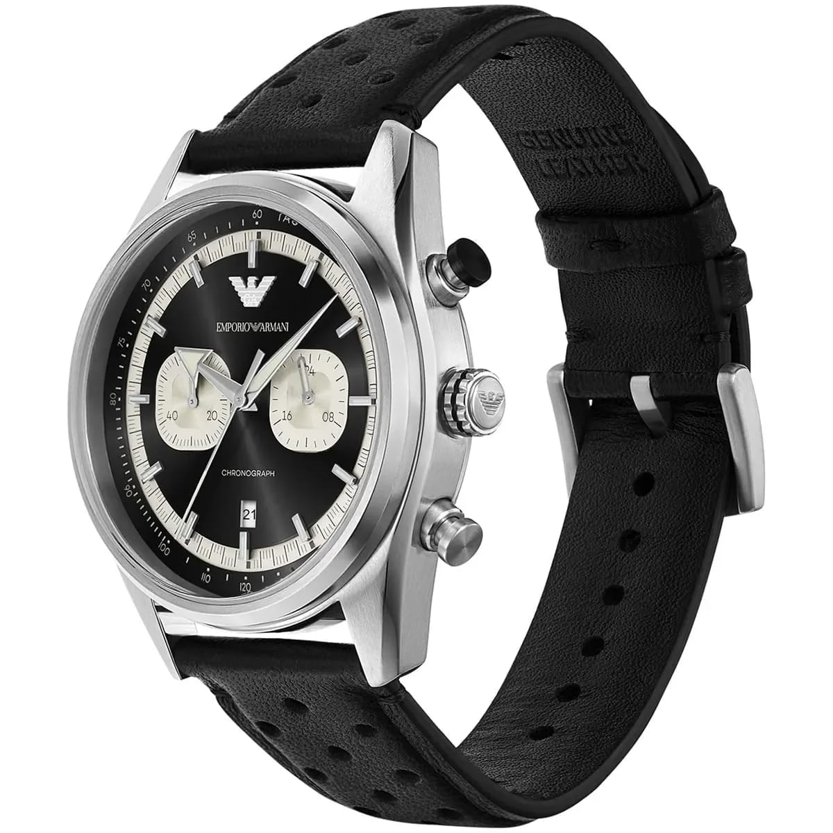 Emporio Armani Racer AR11635 Men's Black Chronograph Watch - image 4
