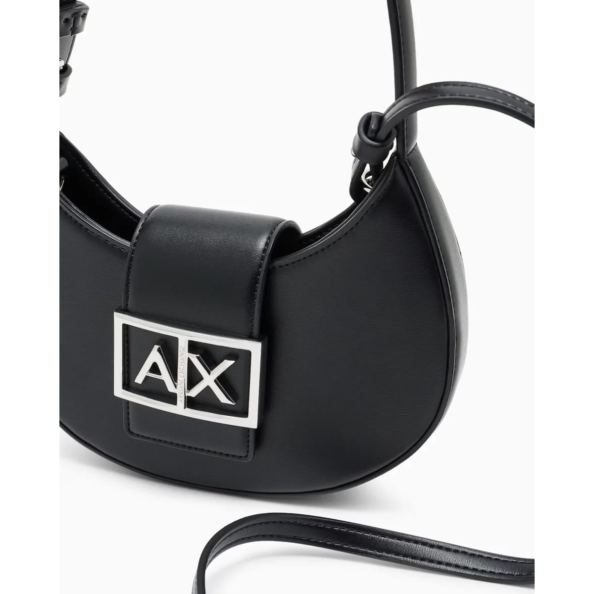 Armani Exchange A|X Black Crescent Shoulder Bag XW002565-AF12039-UC001 - image 3