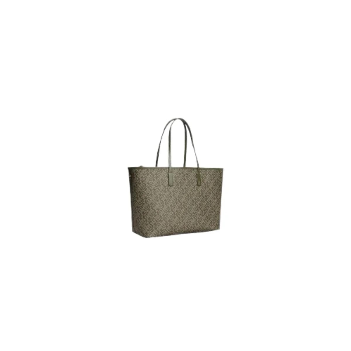 Tommy Hilfiger TH Monogram Olive Green Tote Bag AW0AW17696-DW6 - image 2